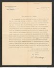 Nachlass Franz Steindachner, Brief von Eduard Brückner an Franz Steindachner (27.12.1911), Inv.Nr. 59.02, Seite 1
